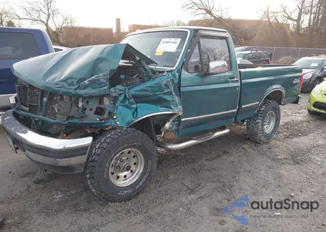 1996 Ford F150 z USA, uszkodzony, nr VIN 1FTEF14HXTLB75594